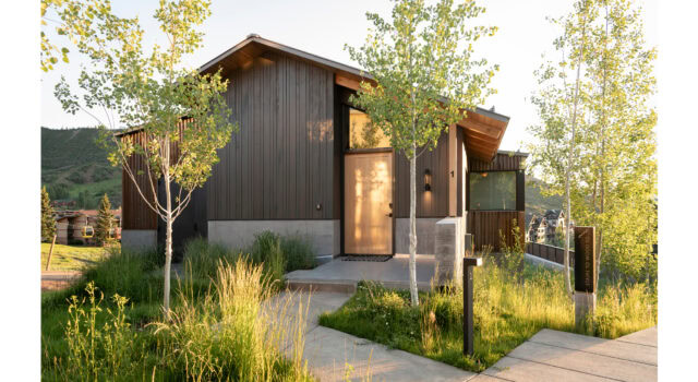 Informed by the USFS Built Environment Guidelines, simple building forms, connected paths, and native plants create a casual neighborhood character.