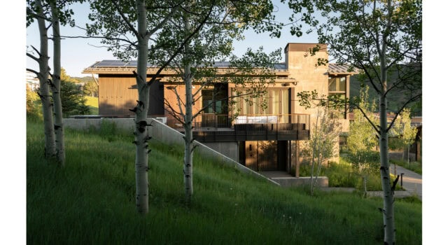 The Landscape Architect carefully nestled the architecture into mountain terrain to minimize retaining walls and disruption to the forested hillside.